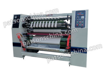 Medical tape slitter rewinder