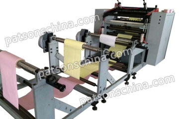 Automaitc 3 ply carbonless paper slitter rewinder