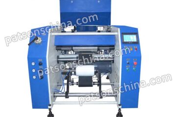 Auto 5 Shaft Cling Wrap Film Rewinding Dotting Machine