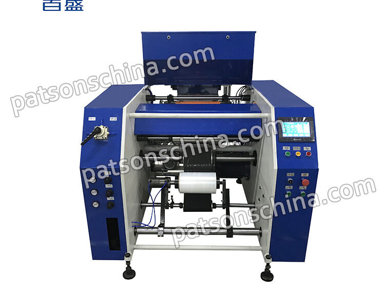 Full Auto Single Shaft Cling Film Rewinding Perforation Machine