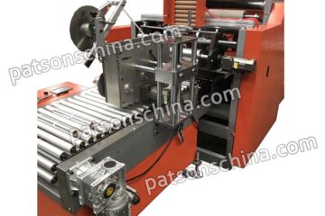 Automatic aluminium foil rewinding machine with labeling function