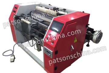 2 shaft aluminium foil perforated rewinding machine