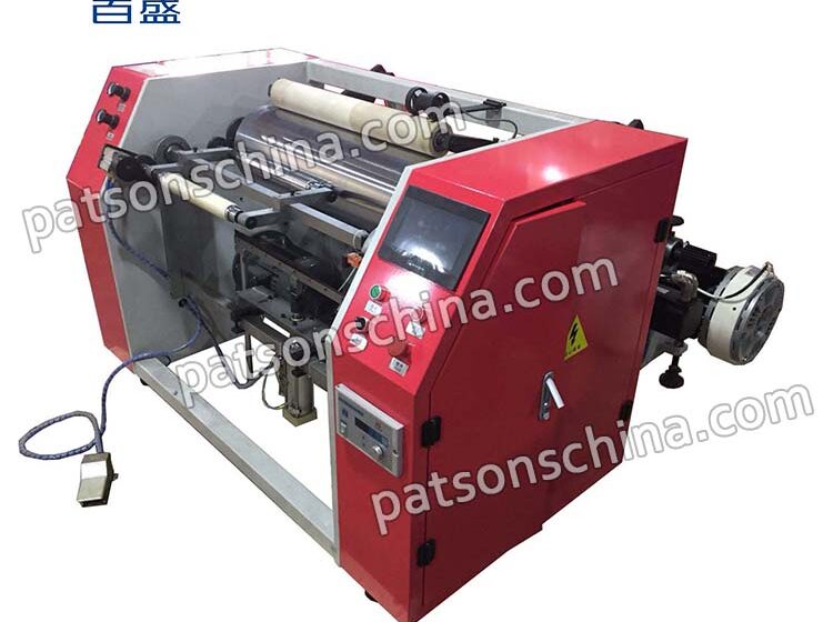 2 shaft aluminium foil perforated rewinding machine