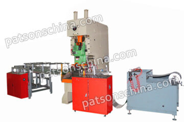 Fully automatic aluminum foil tray making machine