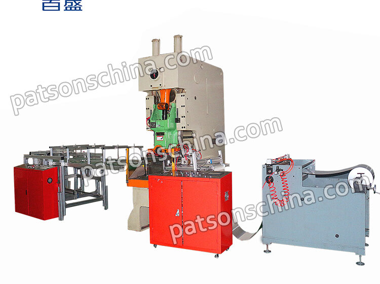 Fully automatic aluminum foil tray making machine