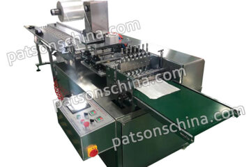 Four side sealing anti-static dust-free wipe stick packaging machine