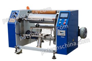 semi automatic 2 shaft baking paper rewinding machine