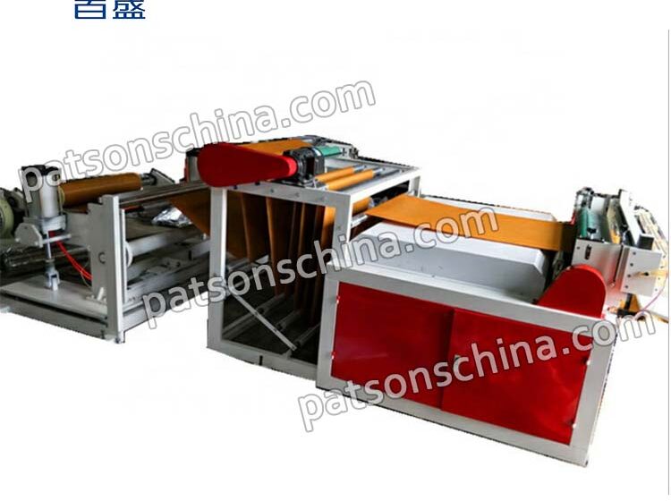 Baking paper sheet cutting machine