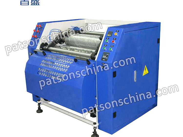 CE covered stretch film slitting rewinding machine