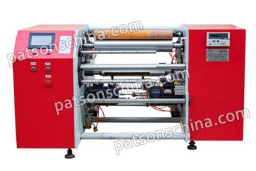 Automatic coreless baking paper rewinder