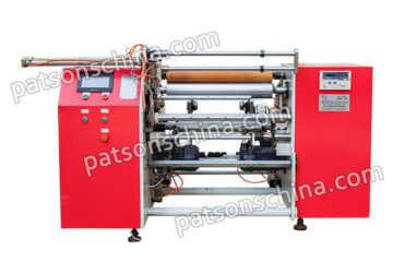 Automatic coreless silicon paper rewinding machine with auto arm