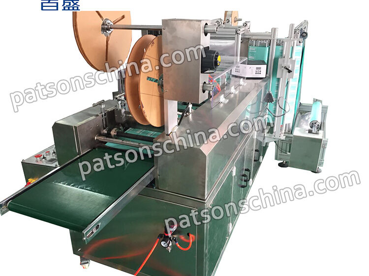 Automatic ffp2/N95/KF94 face mask packaging machine with automatic feeding
