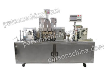 Automatic disposable PE gloves folding and packing machine