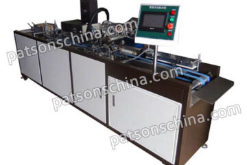 Automatic metal saw blade attaching machine