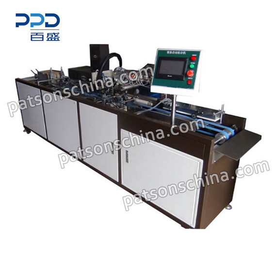 Automatic metal saw blade attaching machine