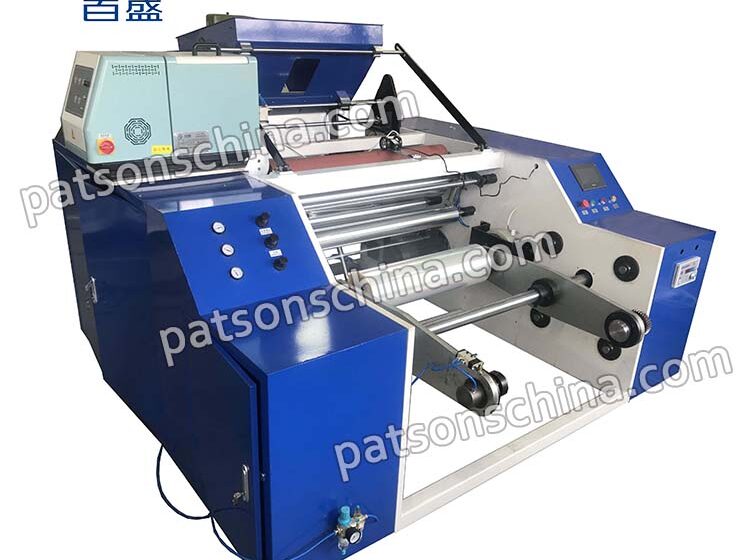 Automatic PET film rewinding machine