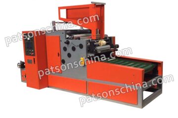 Automatic parchment paper slitter rewinder