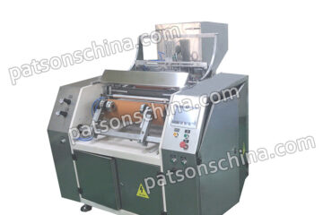 Food grade stainless steel shell automatic cling film rewinder