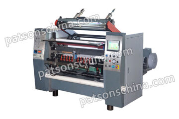 Automatic thermal paper slitting rewinding machine