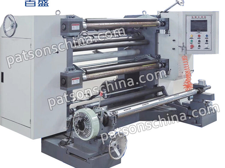 PP Plastic Roll Slitter Rewinder