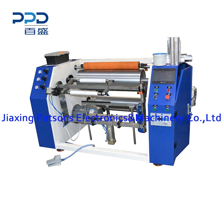 Aluminium Foil Roll / Cling Film Roll Rewinder