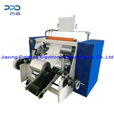 Aluminium foil embossing rewinder machine