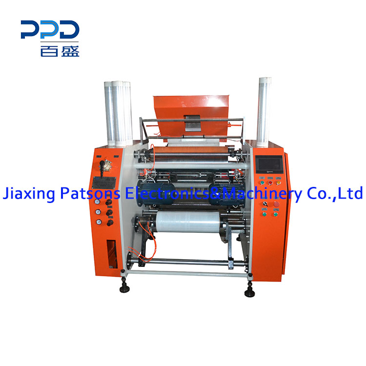 Automatic Pre-stretch Film Rewinding Machine