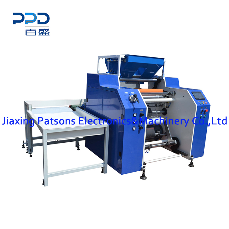 Automatic Stretch Film 16KG Roll Rewinding Machine