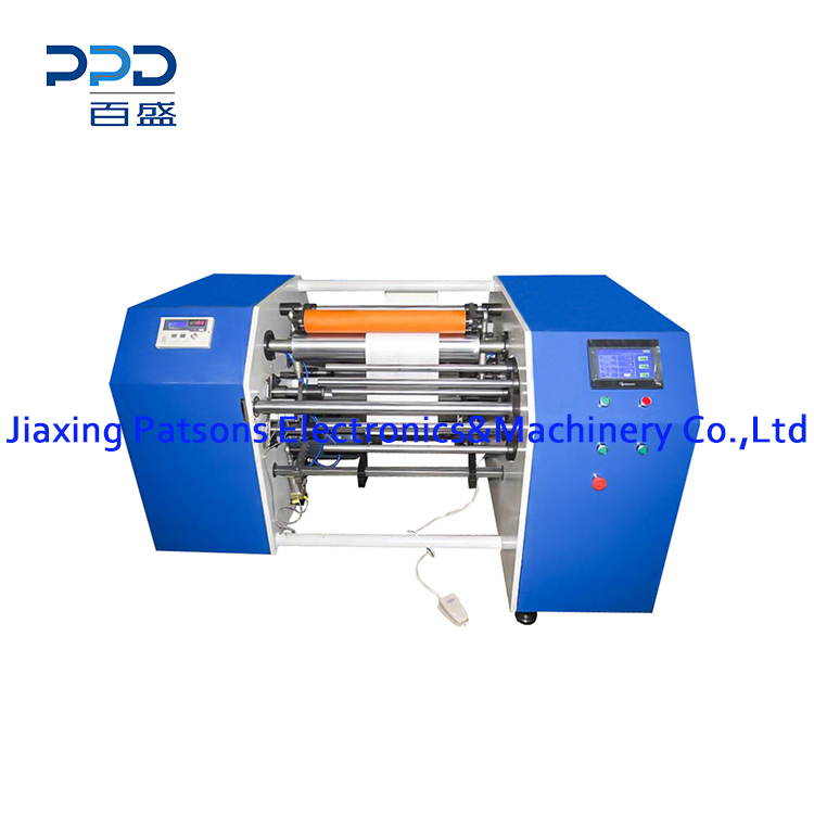 Coreless Baking Paper Silicon Paper Rewinding Machine