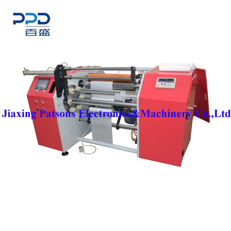 Coreless Silicon Paper Rewinder With Auto Label Sticker