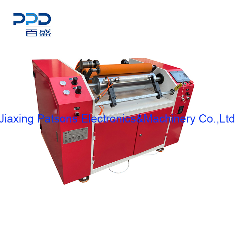 Semi Auto Cling Film Flluffy Roll Rewinder