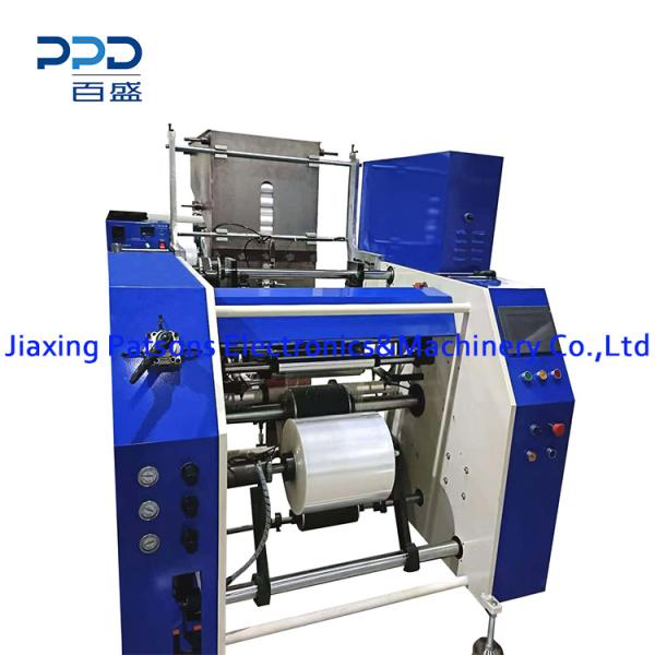 Automatic 4 Shaft Cling Film Perforation Rewinder