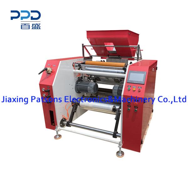 Automatic Extended Core Stretch Wrap Film Rewinder