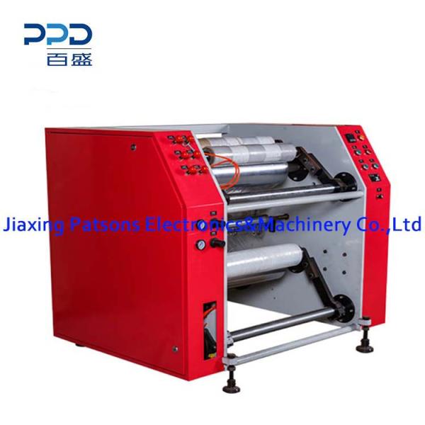 Semi Automatic Hand Roll Stretch Film Rewinder