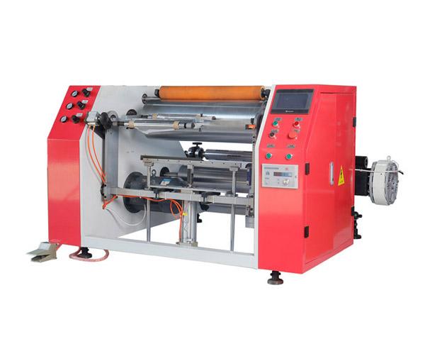 Aluminium foil cling film rewinder